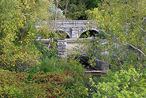 A view of the aqueduct from Kinne Road