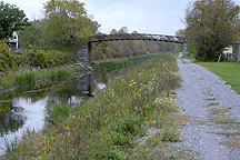 At the Erie Canal Village, just west of Rome, looking west