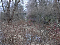 Erie Canal Lock No. 62 at Pittsford - north chamber, western end