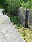 Erie Canal Lock No. 62 at Pittsford - east end of the north chamber