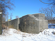 Lock 23, Rotterdam - west chamber, looking north