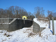 Lock 23, Rotterdam - east chamber, looking northwest