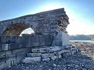 Schoharie Creek Aqueduct Stabilization work - April 25, 2023