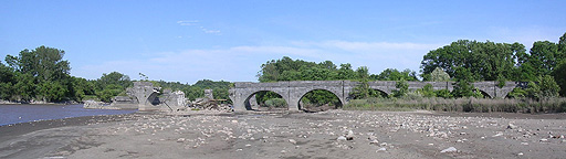 Schoharie Creek Aqueduct remains, Fort Hunter, N.Y.