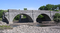 Schoharie Creek Aqueduct remains, Fort Hunter, N.Y.