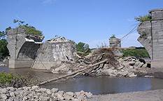 Schoharie Creek Aqueduct remains, Fort Hunter, N.Y.