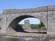 Schoharie Creek Aqueduct remains, Fort Hunter, N.Y.