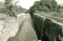 Old Erie Canal Lock No. 28, Fort Hunter, N.Y.