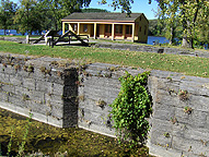 Putman's store, seen from the south wall of the south chamber