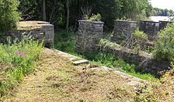 The Seneca River Aqueduct, eastern end, looking southwest