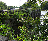 The Seneca River Aqueduct, eastern end, looking southwest