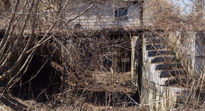 Enlarged Erie Canal Lock No. 32, eastern end, south chamber