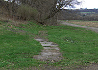 Enlarged Erie Canal Lock 35 - southern chamber north wall