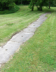 Enlarged Erie Canal Lock No. 40 - north wall, north chamber