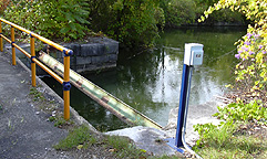 Enlarged Erie Canal Lock No. 61 - western end